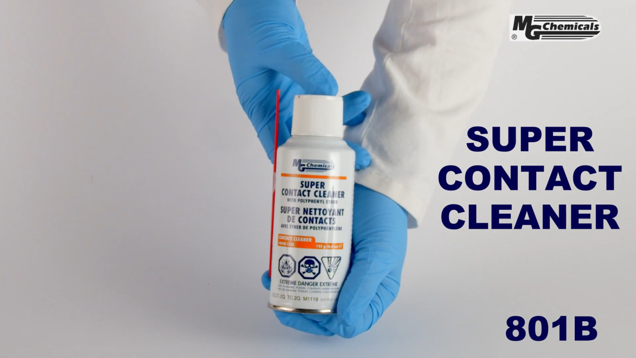 MG Chemicals’ Super Contact Cleaner