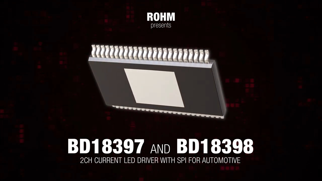 BD18397 and BD18398 LED Drivers