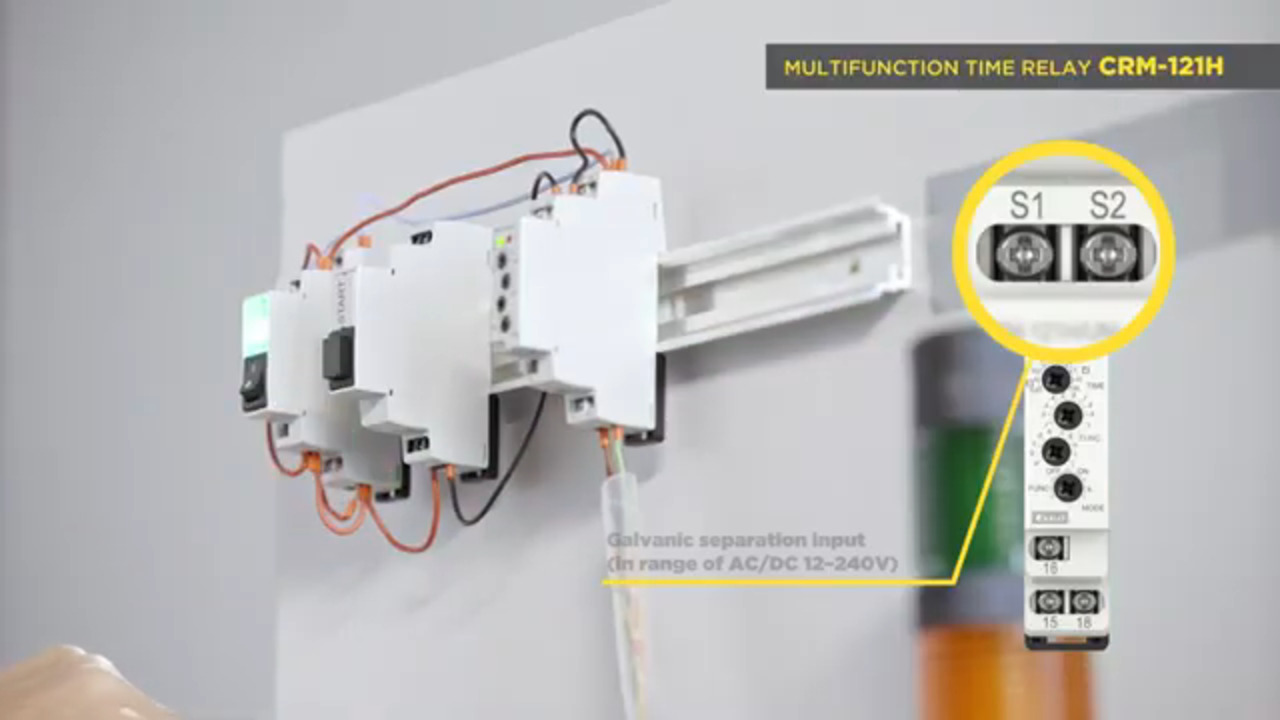 CRM-121H & CRM-131H – Multifunction Time Relays