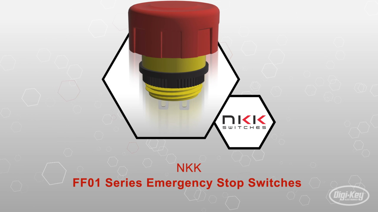 FF01 Series E-Stop Switches | Datasheet Preview