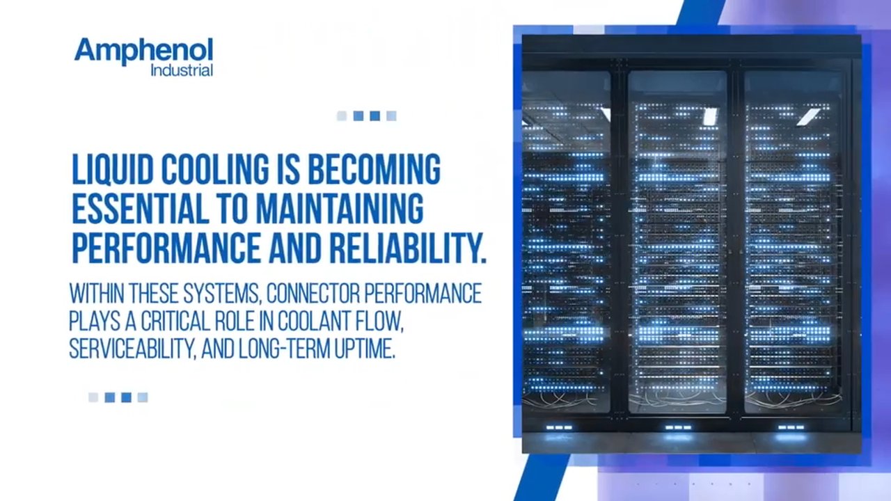 Liquid Cooling Connectors for AI Data Centers
