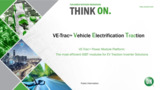 VE-Trac™ Power Module Platform VE-Trac™ Power Module Platform