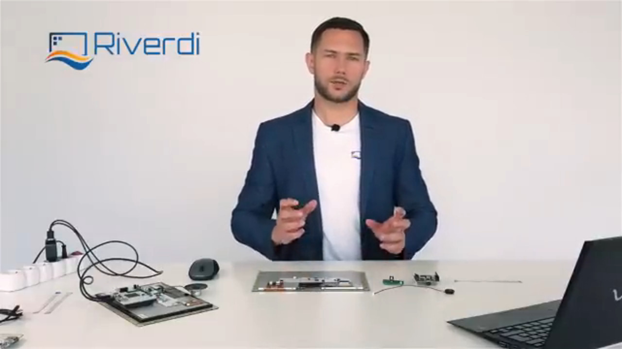 EVE4 Riverdi Intelligent Displays - BT817Q Bridgetek graphic controller