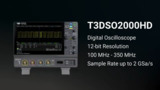 T3DSO2000HD Oscilloscope Overview T3DSO2000HD Oscilloscope Overview