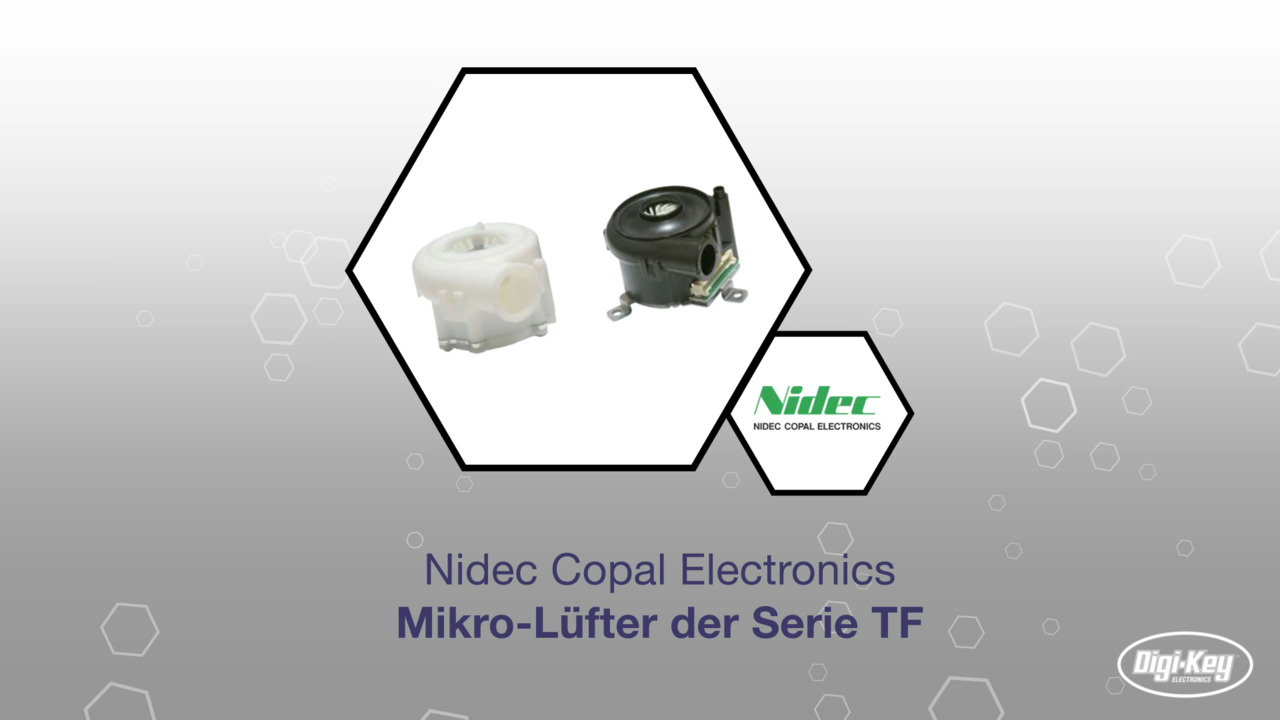 Mikro-Lüfter der Serie TF | Datasheet Preview