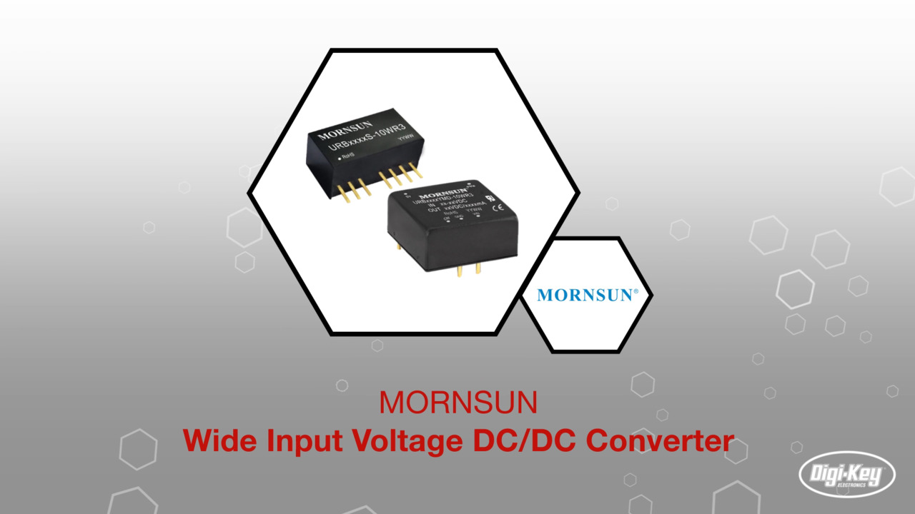 MORNSUN Wide Input Voltage DC/DC Converter | Datasheet Preview