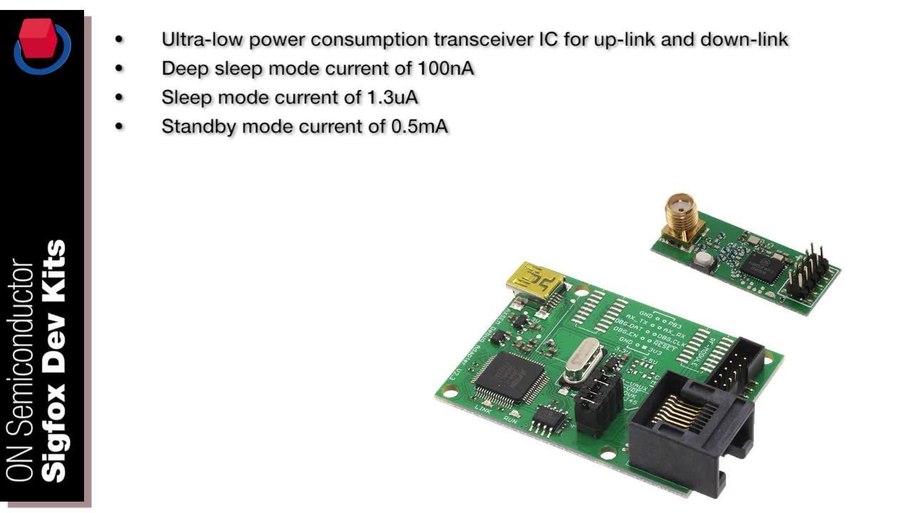 ON Semiconductor - Sigfox Dev Kits - Embedded World 2018