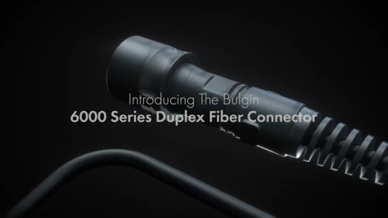 The Bulgin 6000 Series Fiber Connector