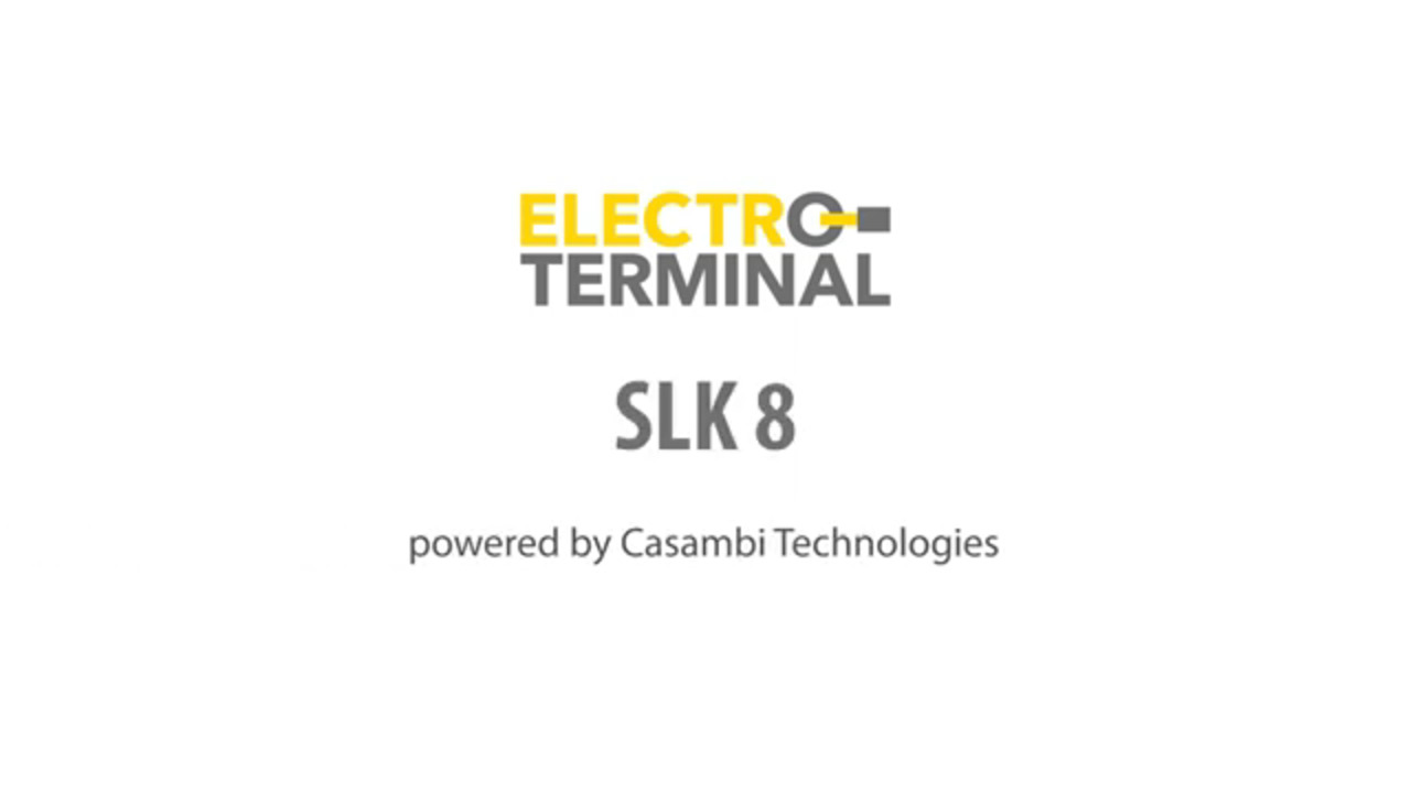 SLK 8 with Casambi | Electro Terminal – Smart, Wireless Lighting Connection Technology