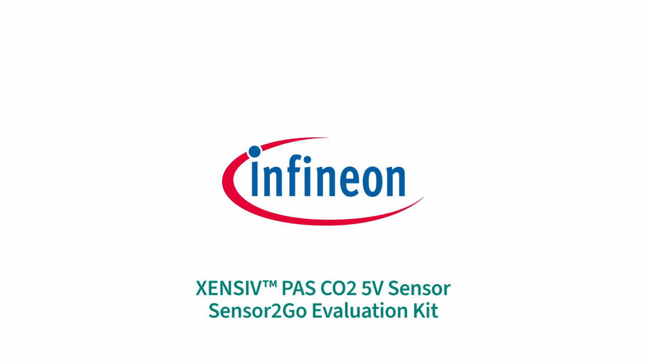Get started with Infineon’s evaluation kits for the XENSIV™ PAS CO2 5V sensor