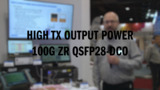 High Tx Output Power 100G ZR QSFP28-DCO Transceiver High Tx Output Power 100G ZR QSFP28-DCO Transceiver