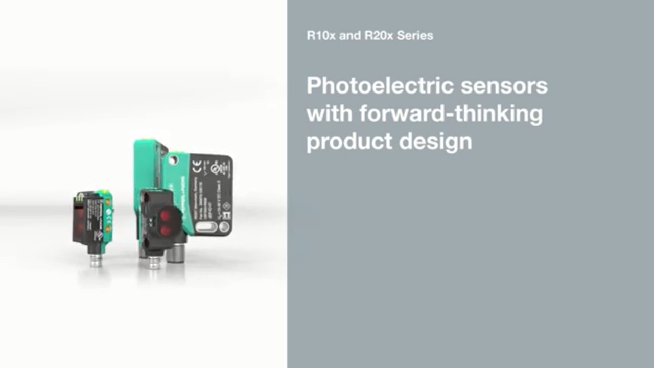 R10x and R20x Series | Photoelectric sensors with forward-thinking product design