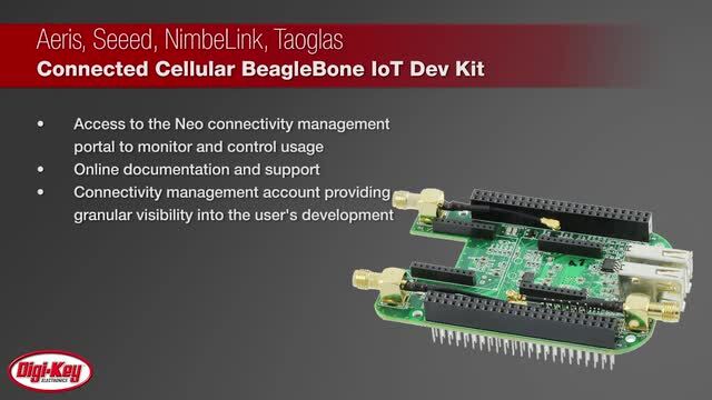 Connected Cellular BeagleBone IoT Dev Kit | DigiKey Daily