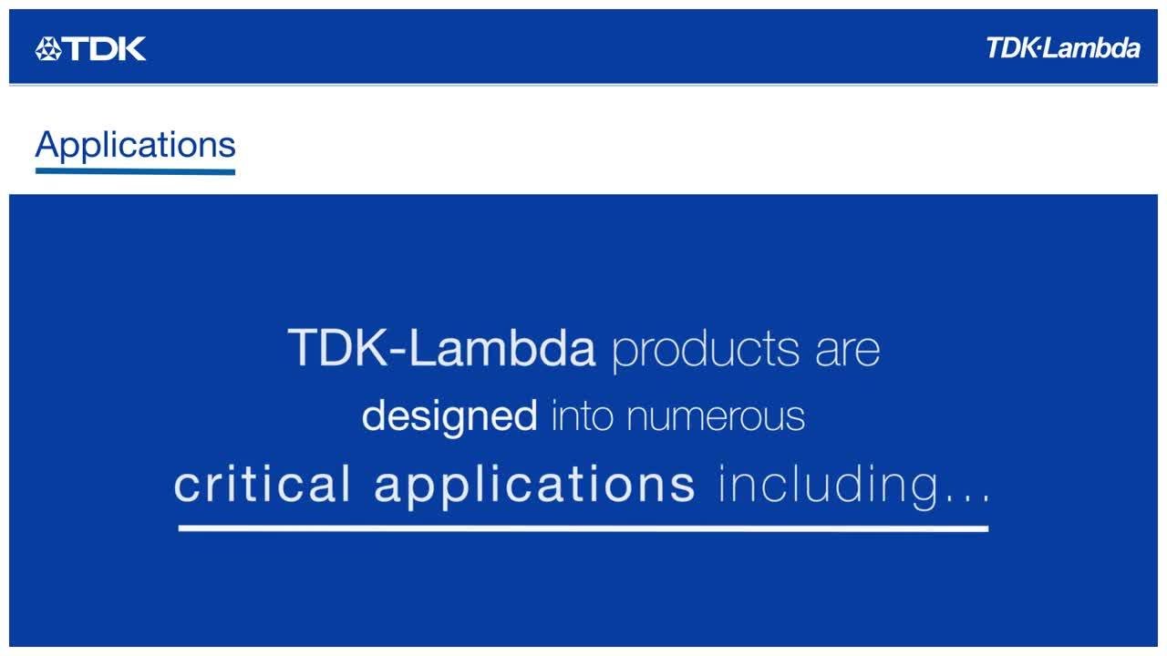 Industrial Power Supply Product Range Overview Video