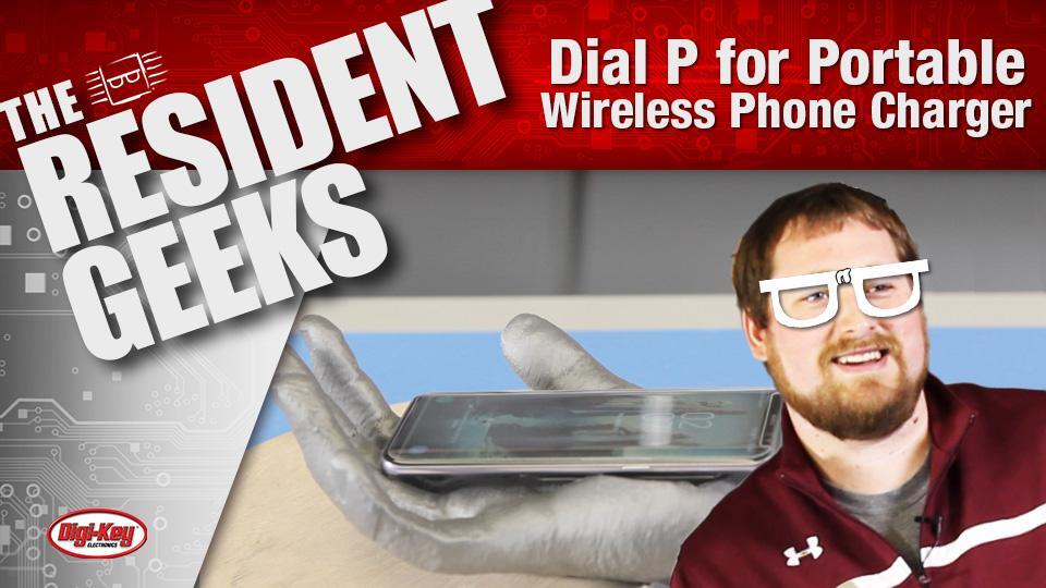 Dial ‘P’ for Portable Wireless Phone Charger 