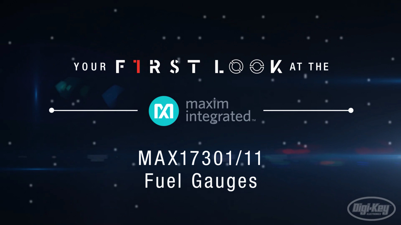 Analog Devices MAX17301/11 Fuel Gauges First Look Video