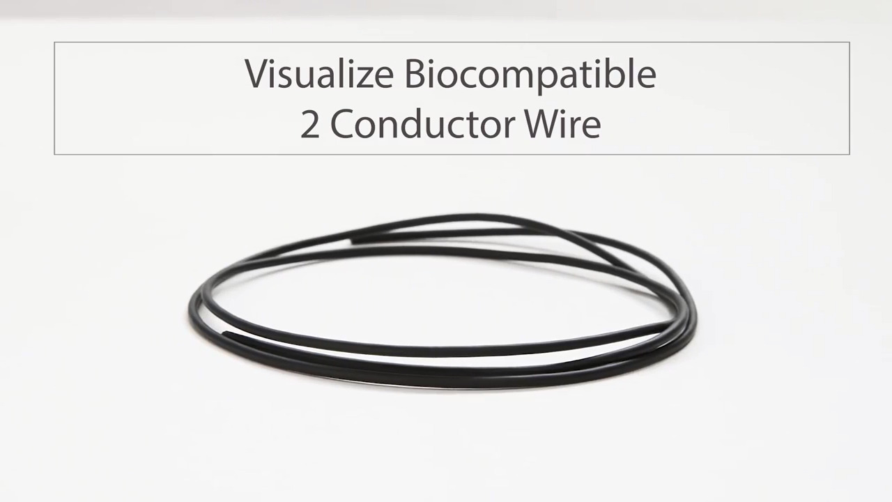 Visualize Tensility's Biocompatible 2 Conductor Wire