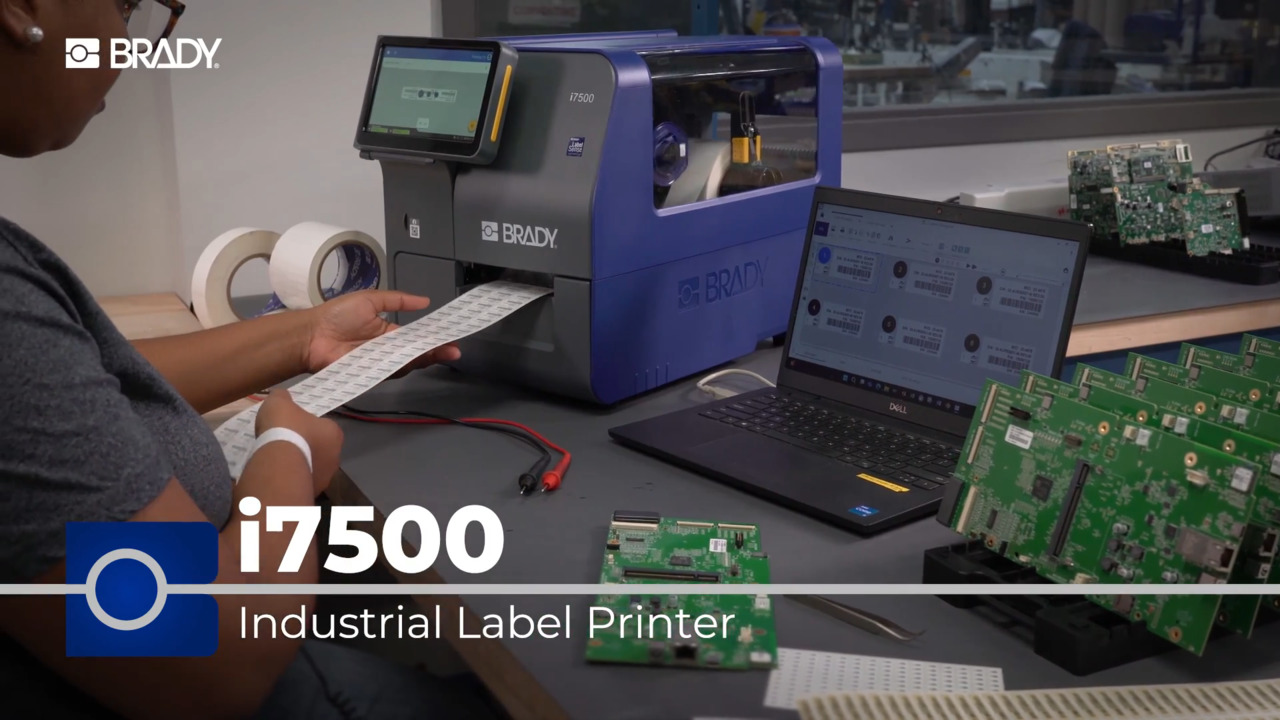 i7500 Industrial Label Printer