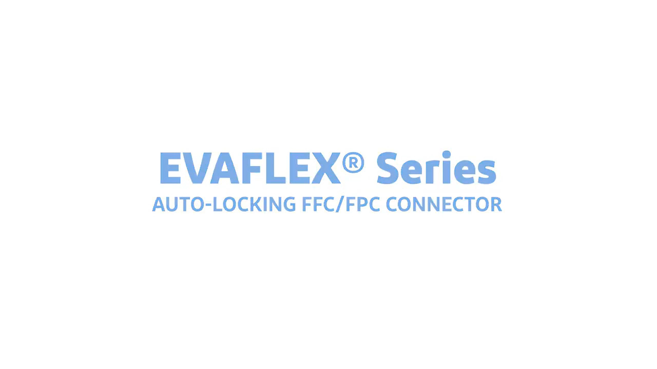 EVAFLEX® 5-HD Auto-Locking FFC/FPC Connectors