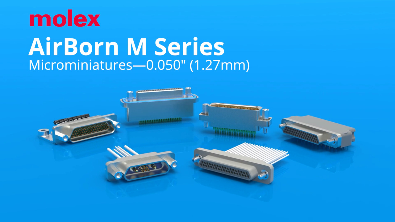 AirBorn - A Molex Company: M Series Micro D Connectors