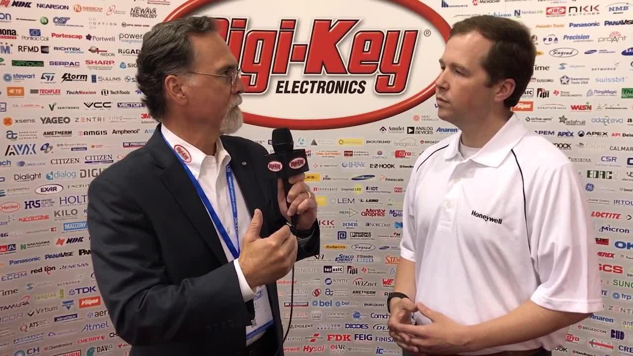 Randall Restle interviews Clint Briscoe from Honeywell | Sensors Expo 2017 | DigiKey