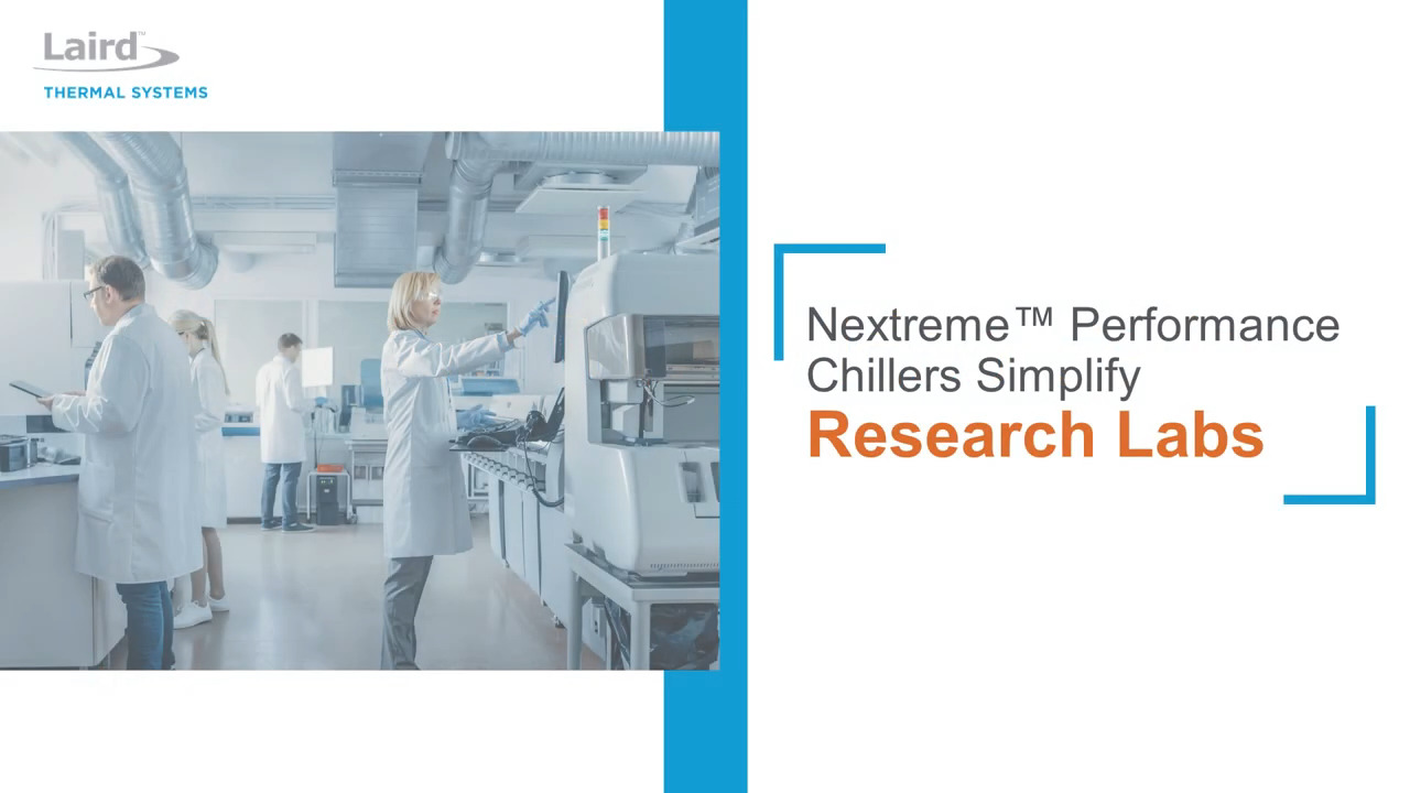 Recirculating Chillers simplify research labs