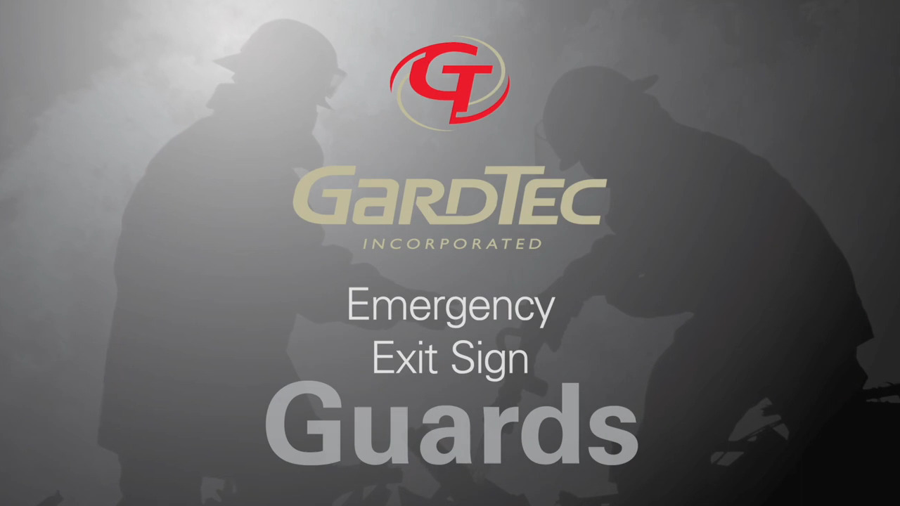 GardTec Universal Exit Sign Wire Guards Overview