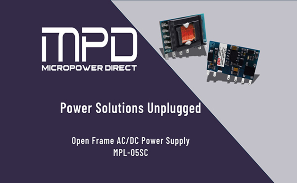MicroPower Direct MPL-05SC: Compact, Cost-Effective 5W Open-Frame AC/DC Power Supply