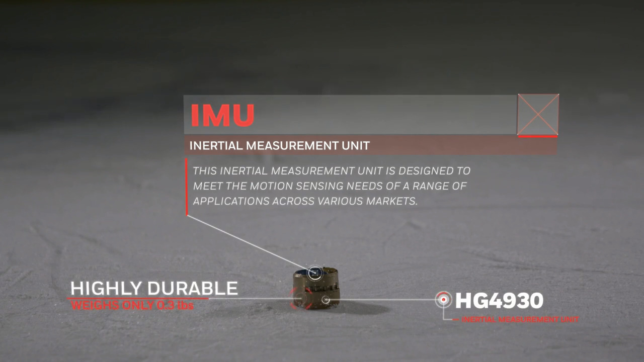 Honeywell HG4930 Inertial Measurement Unit Survives Hockey Hits