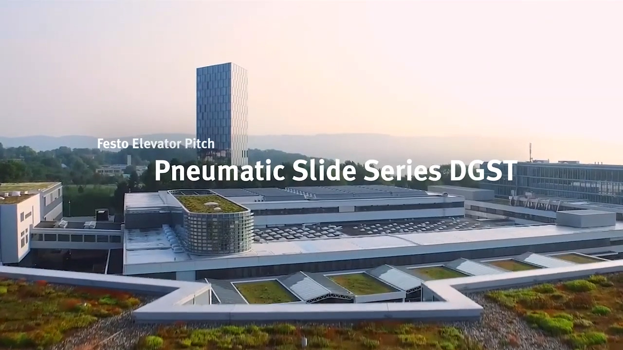 The Festo Elevator Pitch: Pneumatic Slide Series DGST