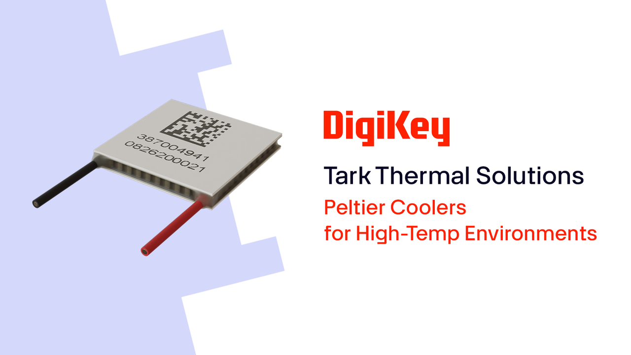 This video discusses the Peltier Coolers for High-Temp Environments from Tark Thermal Solutions.