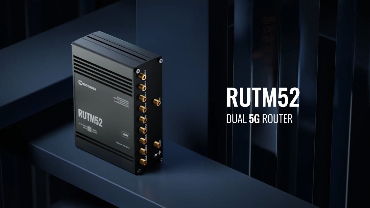 RUTM52 - Dual 5G Router