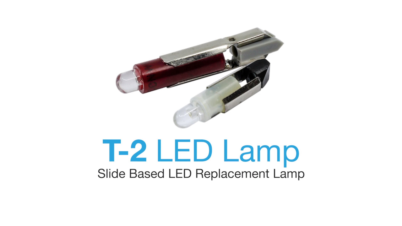 T-2 LED Lamps - ​Slide Based LED Replacement Lamp