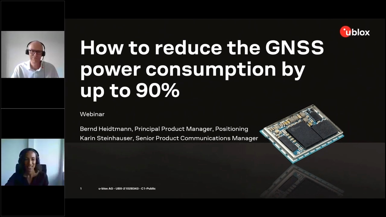 Find Out How You Can Reduce the GNSS Power Consumption by up to 90%