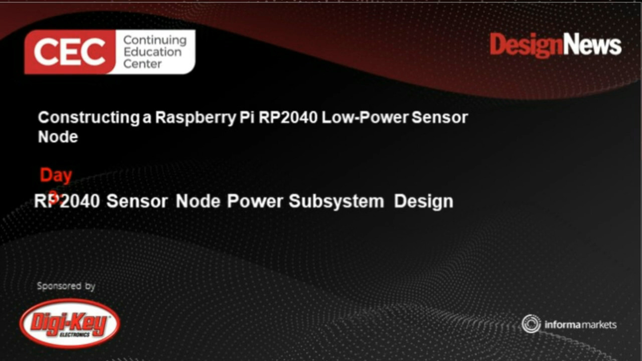 Constructing a Raspberry Pi RP2040 Low-Power Sensor Node – Day 3