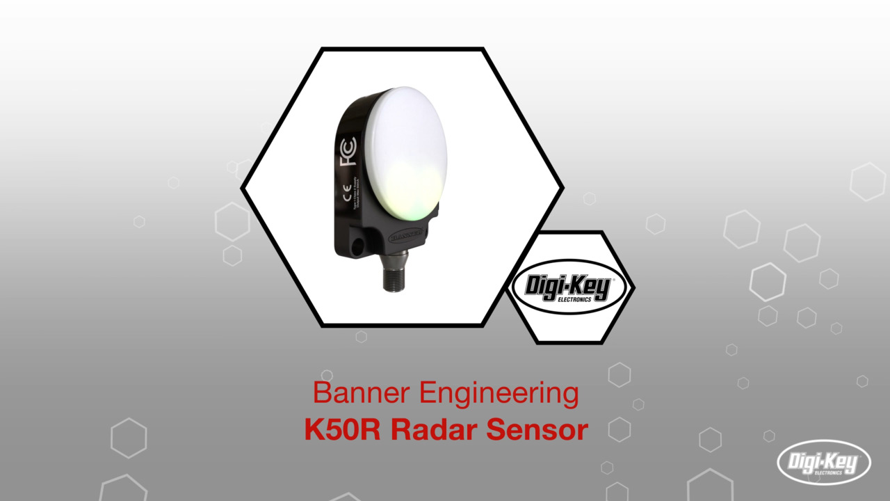 Banner Engineering – K50R Radar Sensor | Datasheet Preview