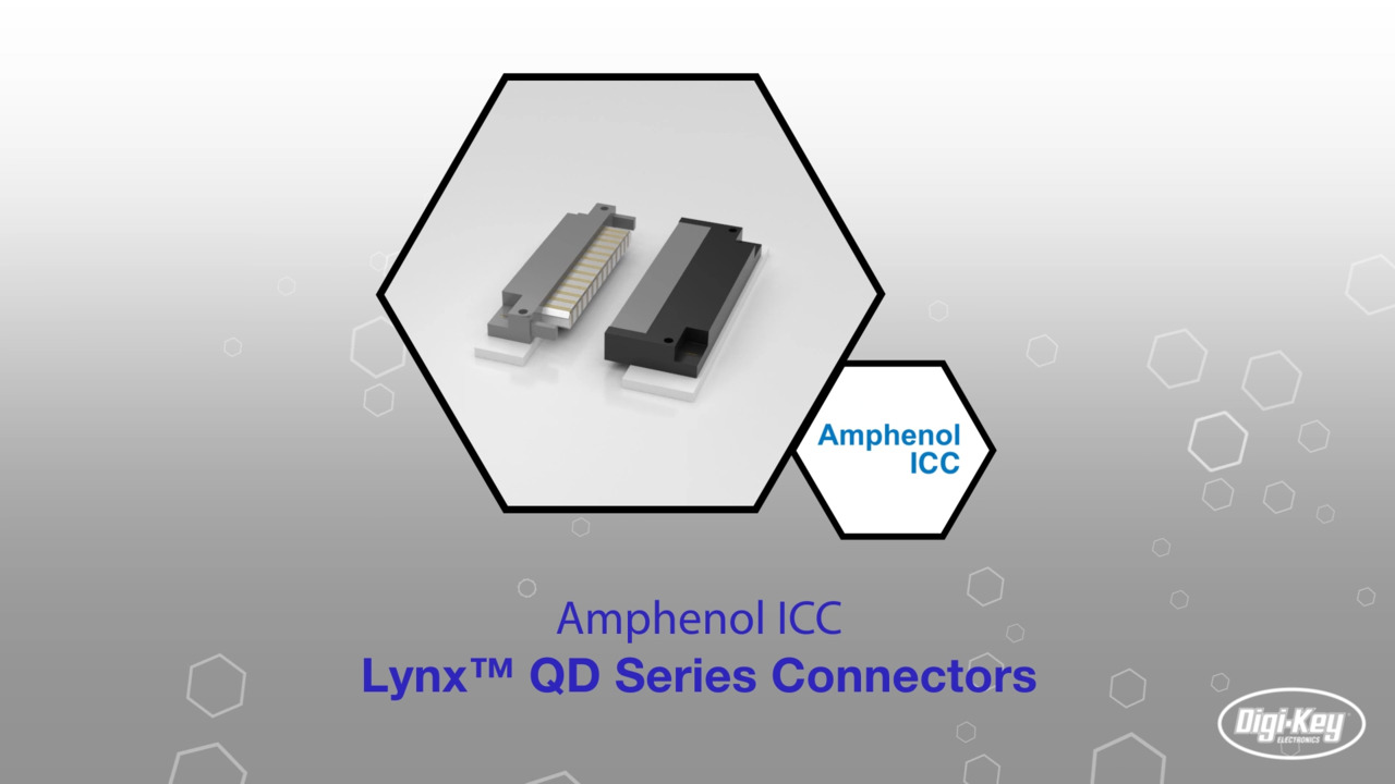 Steckverbinder der Serie Lynx™ QD | Datasheet Preview
