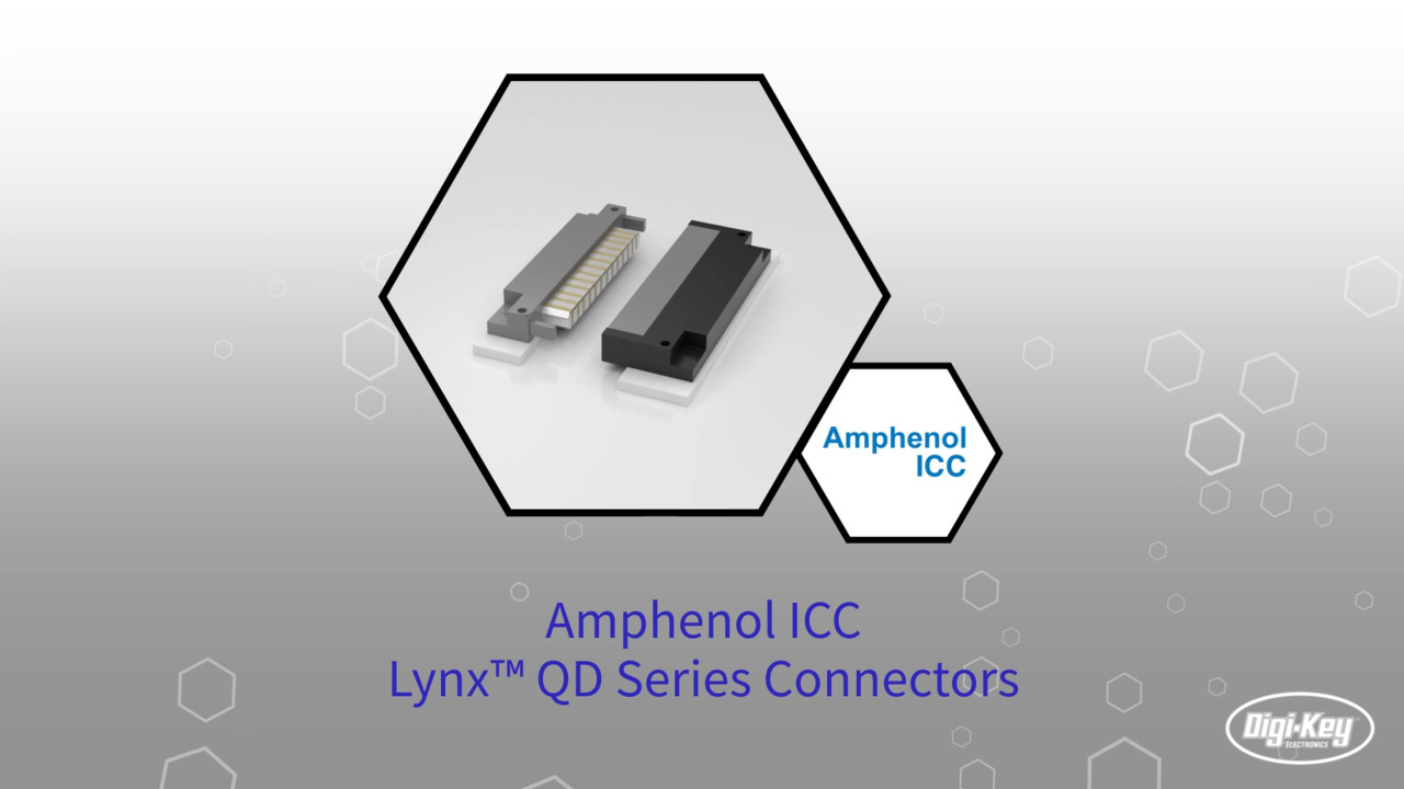 Lynx™QDシリーズコネクタ | Datasheet Preview