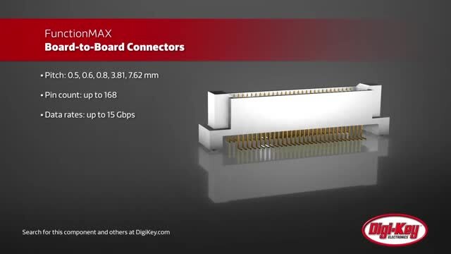 Hirose FunctionMAX Board-to-Board Connectors | DigiKey Daily