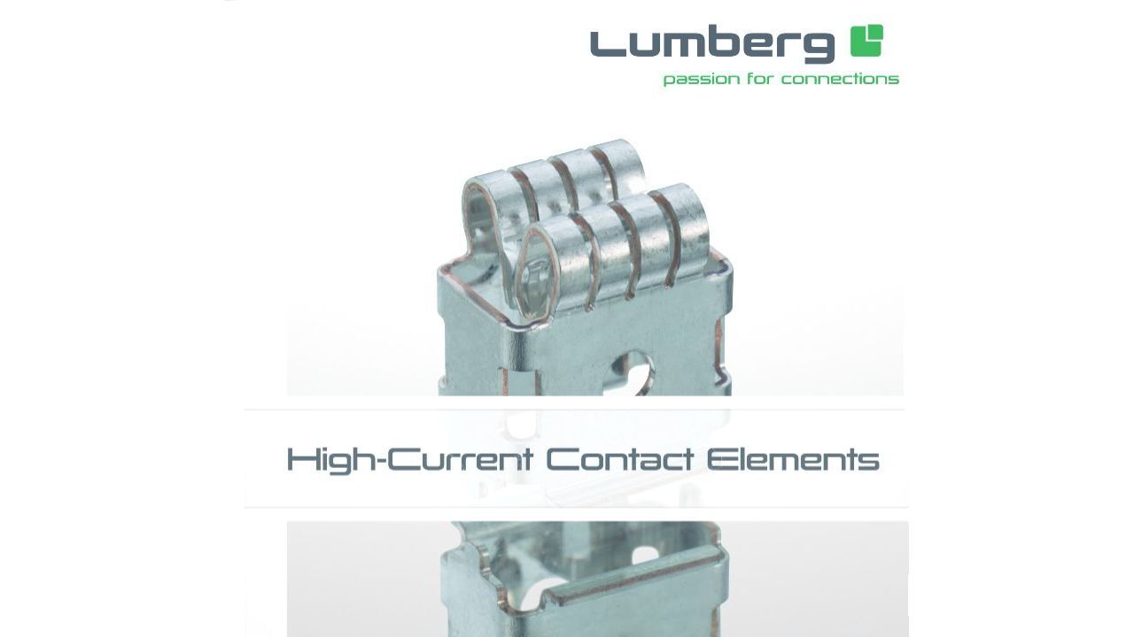 High-Current Contact Elements