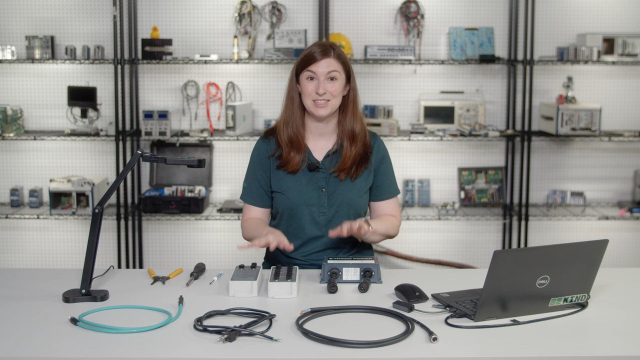 How to setup NI FieldDAQ hardware with power and Ethernet