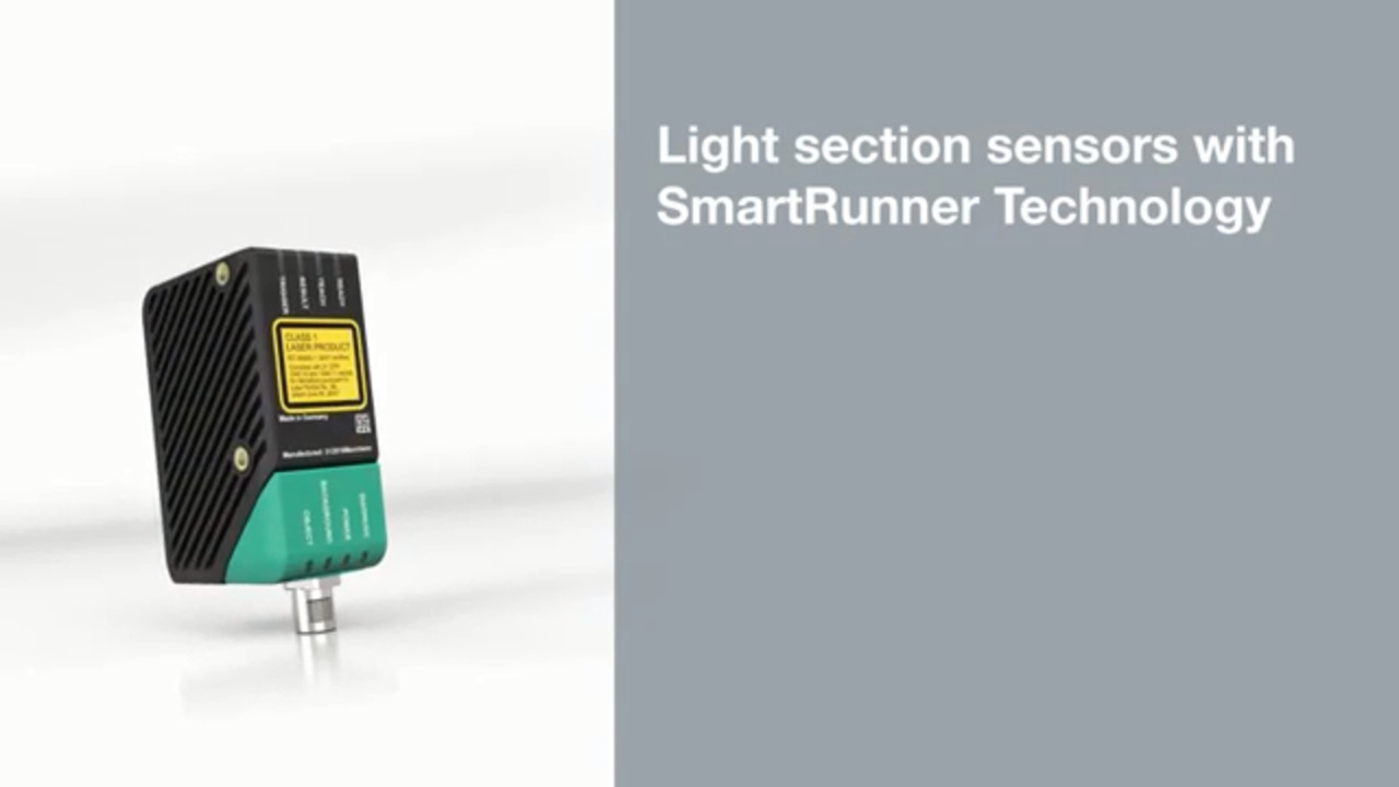 Light Section Sensors with SmartRunner Technology – In Combination, an Innovation