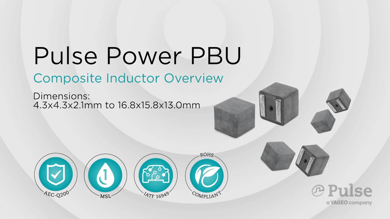 High Current Composite Inductors PA/PM543x Series