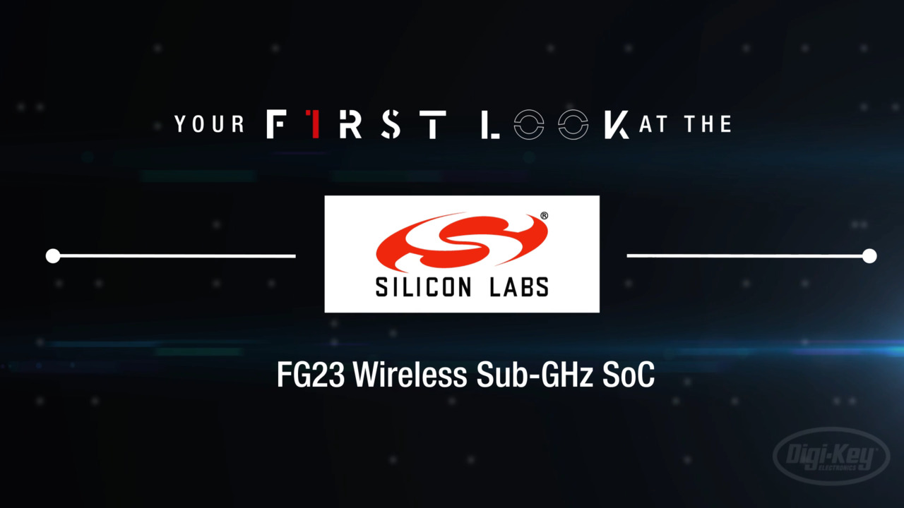 FG23 Wireless Sub-GHz SoC | First Look
