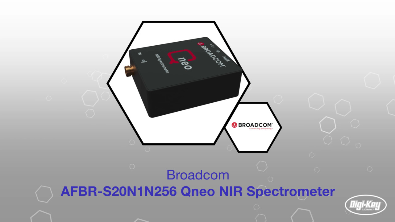 AFBR-S20N1N256 - Qneo NIR Industrial USB Spectrometer | Datasheet Preview