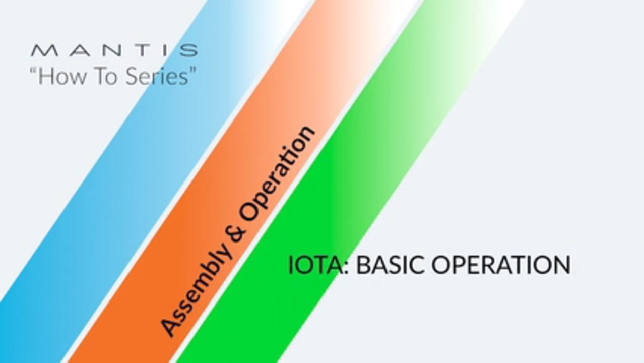 Basic Operation of Mantis IOTA 3D Stereo Microscope