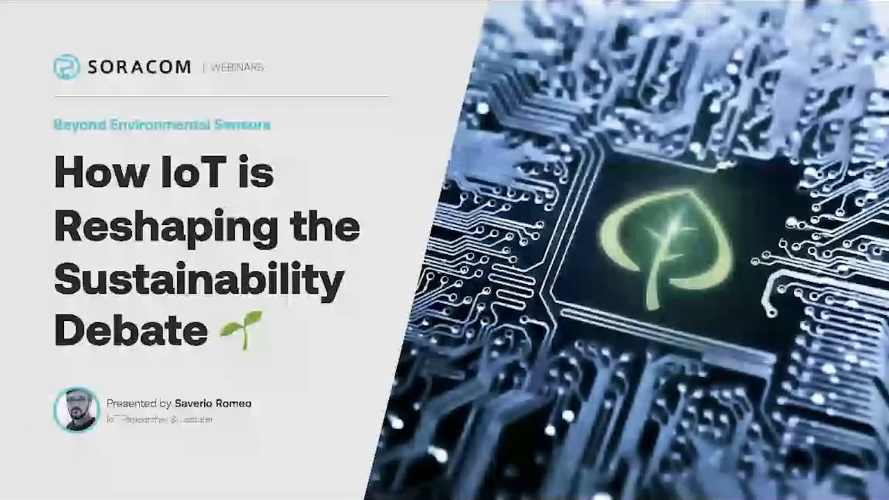 How IoT is Reshaping the Sustainability Debate