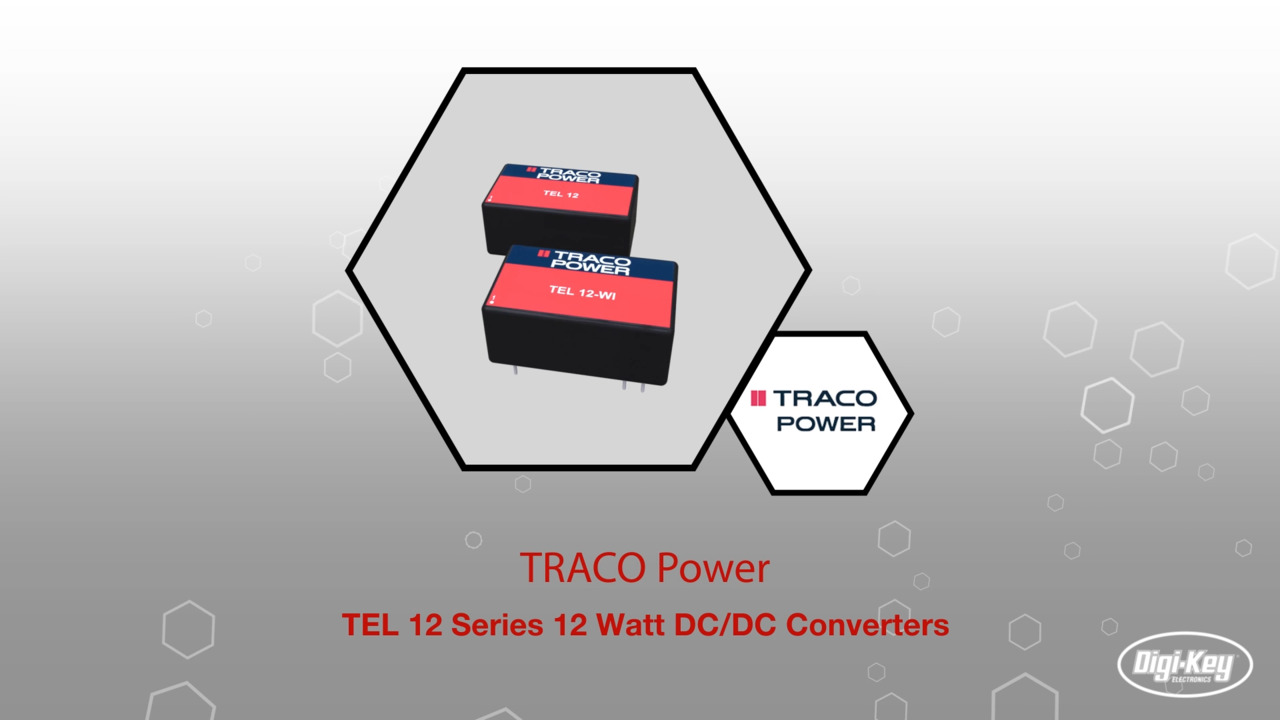 TEL 12 Series 12 Watt DC/DC Converters | Datasheet Preview