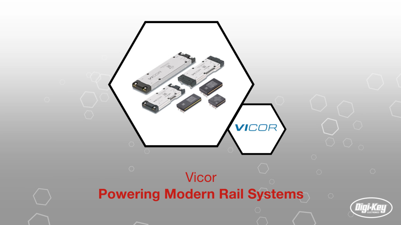 Vicor Powering Modern Rail Systems | Datasheet Preview