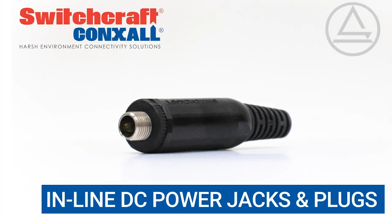 In-Line DC Power Jacks & Plugs